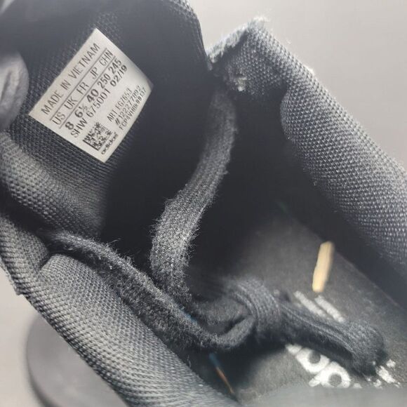 Adidas Falcon Shoes Womens Sz 8 Big Logo Athletic Training Sneakers - Picture 8 of 8